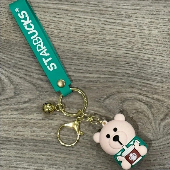STARBUCKS BRANDED KEY CHAIN NIB - Picture 2 of 15